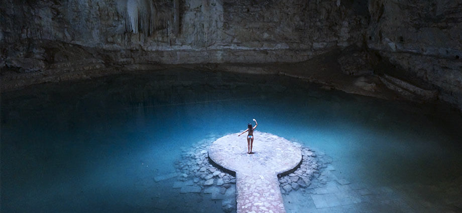 cenotes in Tulum homeland of mermaids