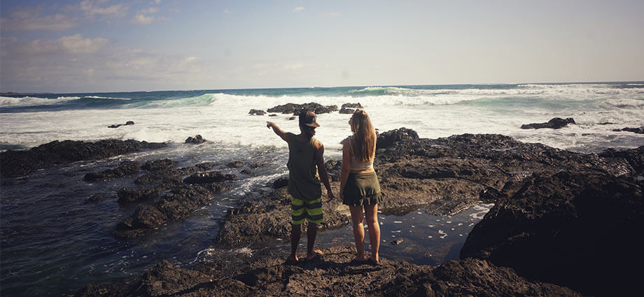 surfing at playa grande costa rica