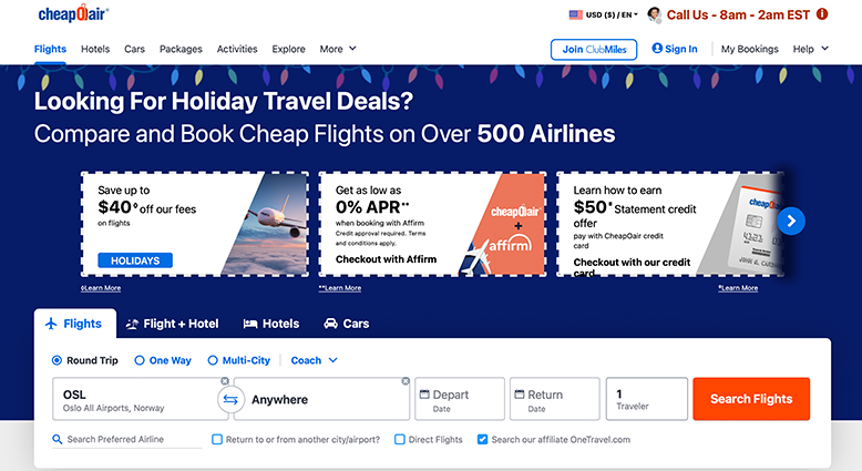 book-the-best-flights-to-oslo-cheapoair